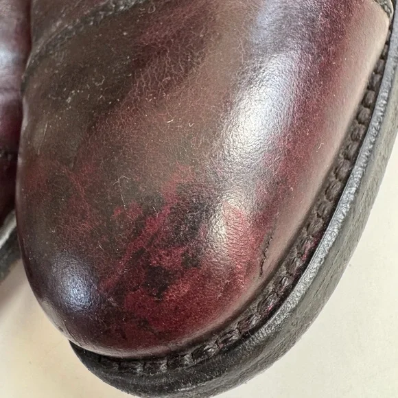 Allen Edmonds Brown Leather Cap Toe Park Avenue Lace Up Dress Shoes 10 READ